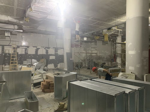 再下一城 上海綠適服務(wù)杭州耐克工廠店大金中央空調(diào)項(xiàng)目